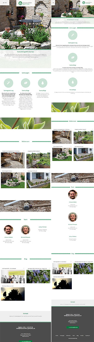 Webdesign und Website johannweber-gartenbau.de