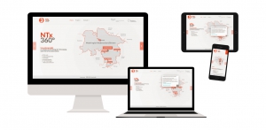 Logo, Website und Print für Innovationsprojekt NTx360°