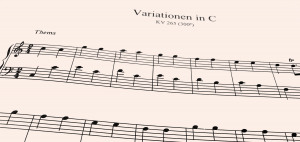Thema aus &#039;Zwölf Variationen über das französische Lied „Ah, vous dirai-je, Maman“ (KV 265)&#039;