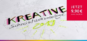SALE: Schreibtischunterlage MyCreativeNetworks 2019